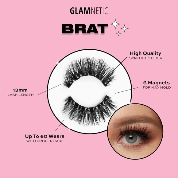 Glamnetic Magnetic Lashes: Brat - Picture 4 of 4